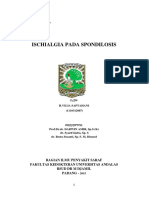 CRS - Ischialgia Ec Spondilosis - Ilvia Saptahani - Periode 2 Nov - 2 Desember 2015