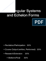 PDF Row Echelon Form and Matrix