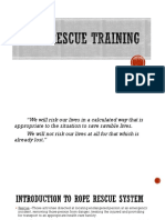 Basic Rescue Training