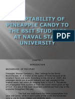 Acceptability of Pineapple Candy To The Bsit Students