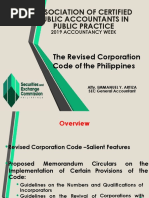 SEC - Revised Corporation Code
