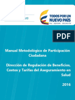 Manual Metodologico de Participacion Ciudadana