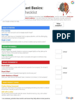 (CREATIVE CHECKLIST) YouTube