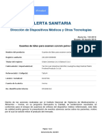 Alerta No_ #122-2019 - Guantes de látex para examen con_sin polvo Qualimaxx .pdf