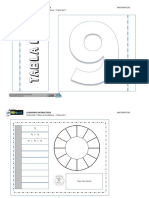 Lapbook - Tabla Del 9