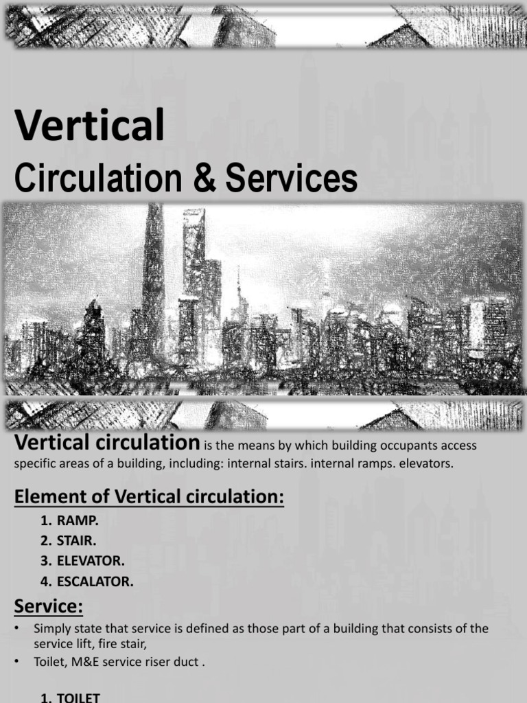 Vertical Circulation in Hospital Design | PDF | Stairs | Ventilation ...