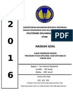 Soal Dan Pembahasan Usm PKN Stan 2016 - 2 PDF