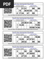 tambola ticket