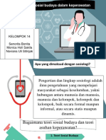 Kel. 14 PENERAPAN SOSIAL BUDAYA DALAM KEPERAWATAN