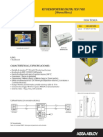 Ficha Técnica Kit Videoportero Digital Ydv7402