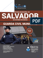 Apostila Digital Prefeitura de Salvador - Ba - 2019 - Guarda Civil Municipal PDF