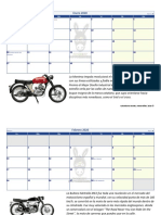 Calendario Donkey Motorbikes 2020