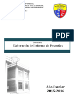 Modelo de Informe de Pasantias Escuela Tecnica Robinsoniana - Revisar PDF