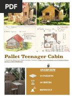 DIY Tutorial Pallet Teenager Cabin 1001pallets