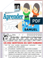 Brinde Aprender Planners 1 Samuel Os Sentidos PDF