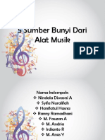 5 Sumber Bunyi Dari Alat Musik