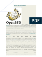 Inciando en El Mundo de OpenBSD