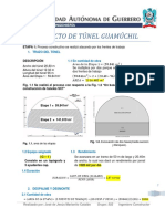 Proyecto de Túnel Guamúchil Exc. Tunel PDF