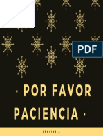 Por Favor Paciencia PDF
