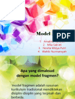 DDK - Model Fragmen