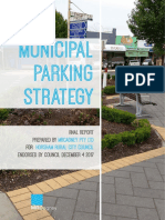 Horsham council Municipal Parking Strategy