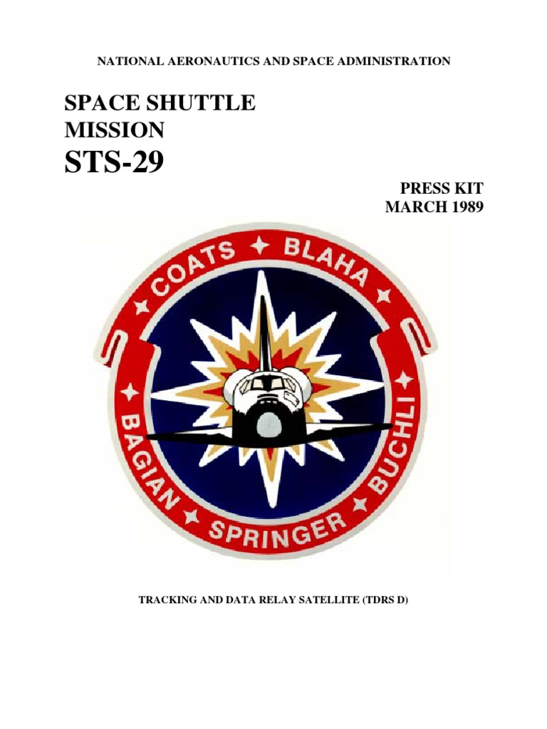 STS-29 Press Kit | PDF | Space Shuttle | Space Shuttle Abort Modes