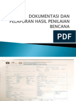 Dokumentasi Dan Pelaporan Hasil Penilaian Bencana