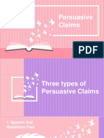 Persuasive Claim