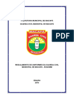 Regulamento de Uniformes Da Guarda Civil Municipal de Macapá - GCMM