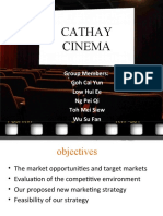 Cathay Cinema: Group Members: Goh Cai Yun Low Hui Ee NG Pei Qi Toh Mei Siew Wu Su Fan