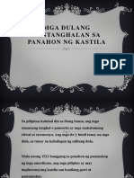 Mga Dulang Pantanghalan Sa Panahon NG Kastila