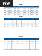 P90X3 Calendar Lean | PDF