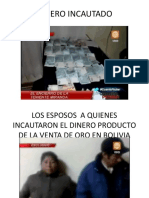 Dinero incautado policía Puno