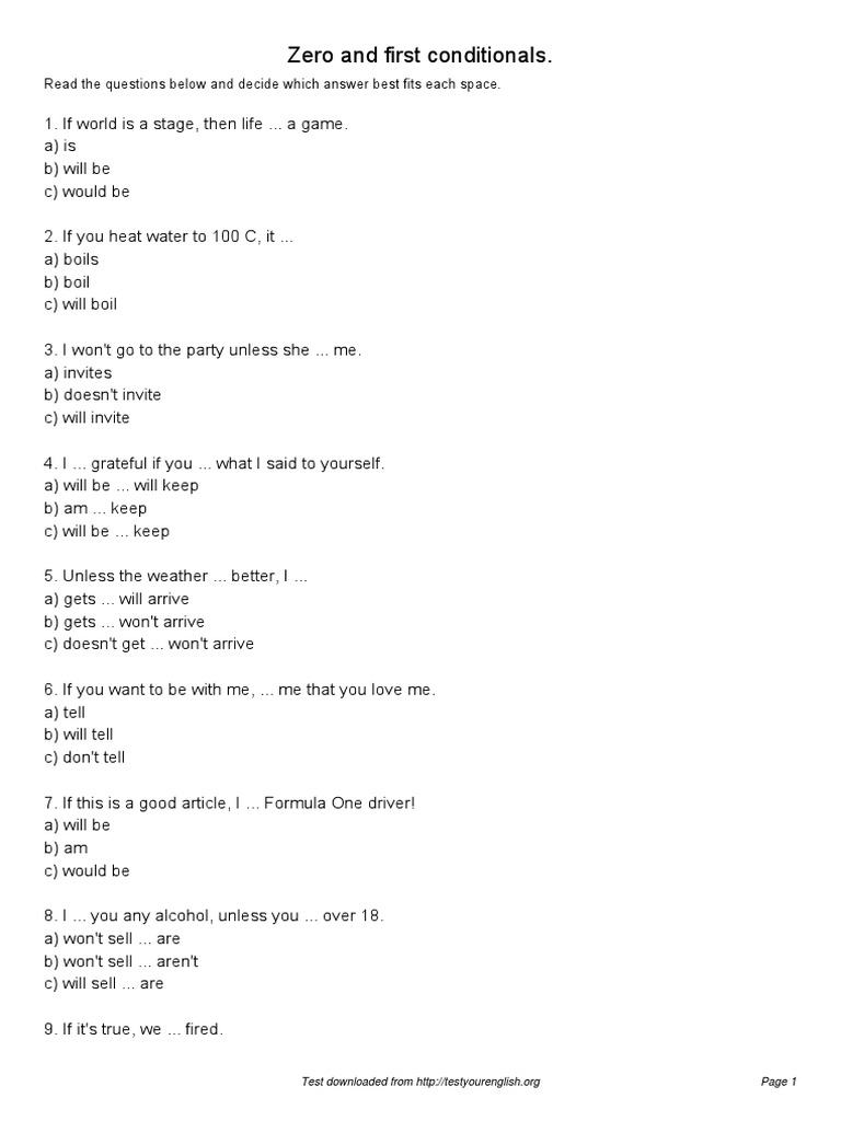 Conditionals 0 1 1 573359 | PDF