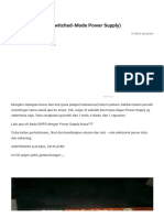 Mengenal SMPS (Switched-Mode Power Supply) - Farizt's Blog