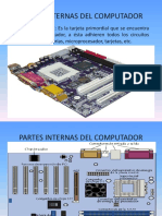 Partes Internas Del Computador