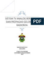 Sistem TV Berwarna Analog Dan Propagasin PDF