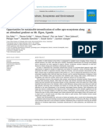 Opportunities For Sustainable Intensification of Coffee Agro-Ecosystems Along An Altitudinal Gradient On Mt. Elgon, Uganda