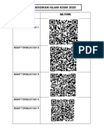 QR Code DSKP KSSM Tingkatan 1 - 5