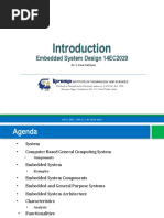 01 Introduction Embedded System Design