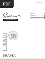 Download Sony KDL-55NX810 LCD TV by philask SN44270035 doc pdf