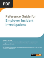 Incident Investigation Flow Chart Template Word Format | PDF | Safety ...