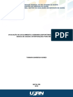 Avaliaçãoacolhimentodemanda Nunes 2018 PDF