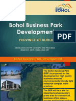 Bohol Business Park Devt For PPP