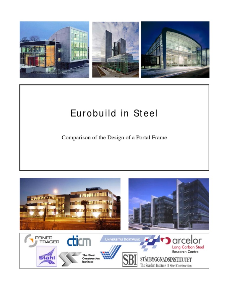 A Comparative Analysis Of Portal Frame Design Standards Across Europe