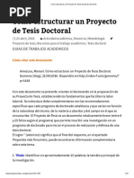 ¿Cómo Redactar Un Proyecto Universitario Paso A Paso - Compilatio | PDF ...
