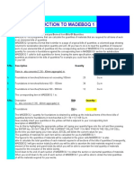 Material Schedule Format