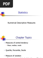 4 Measures of Central Tendency, Position, Variability PDF