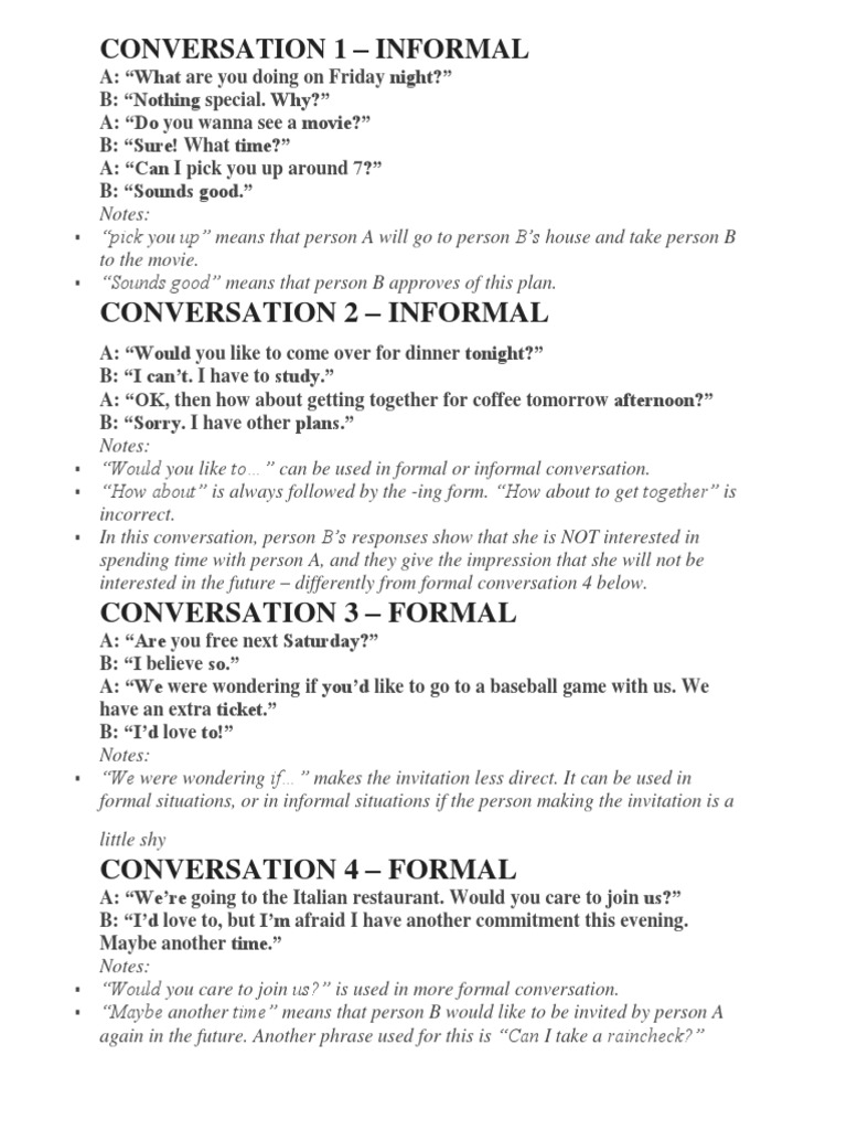 Invitation and Response | PDF