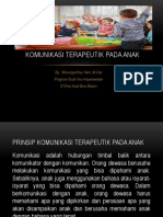 Komunikasi Terapeutik Pada Anak